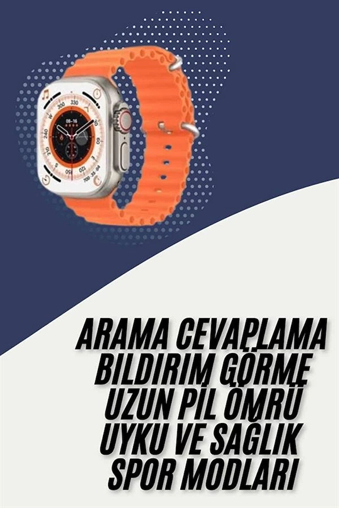 CEYLAN ADAM 2025 Model Akıllı Saat Çift Kordon Ios Ve Android Arama Cevaplama Sesli Asistan