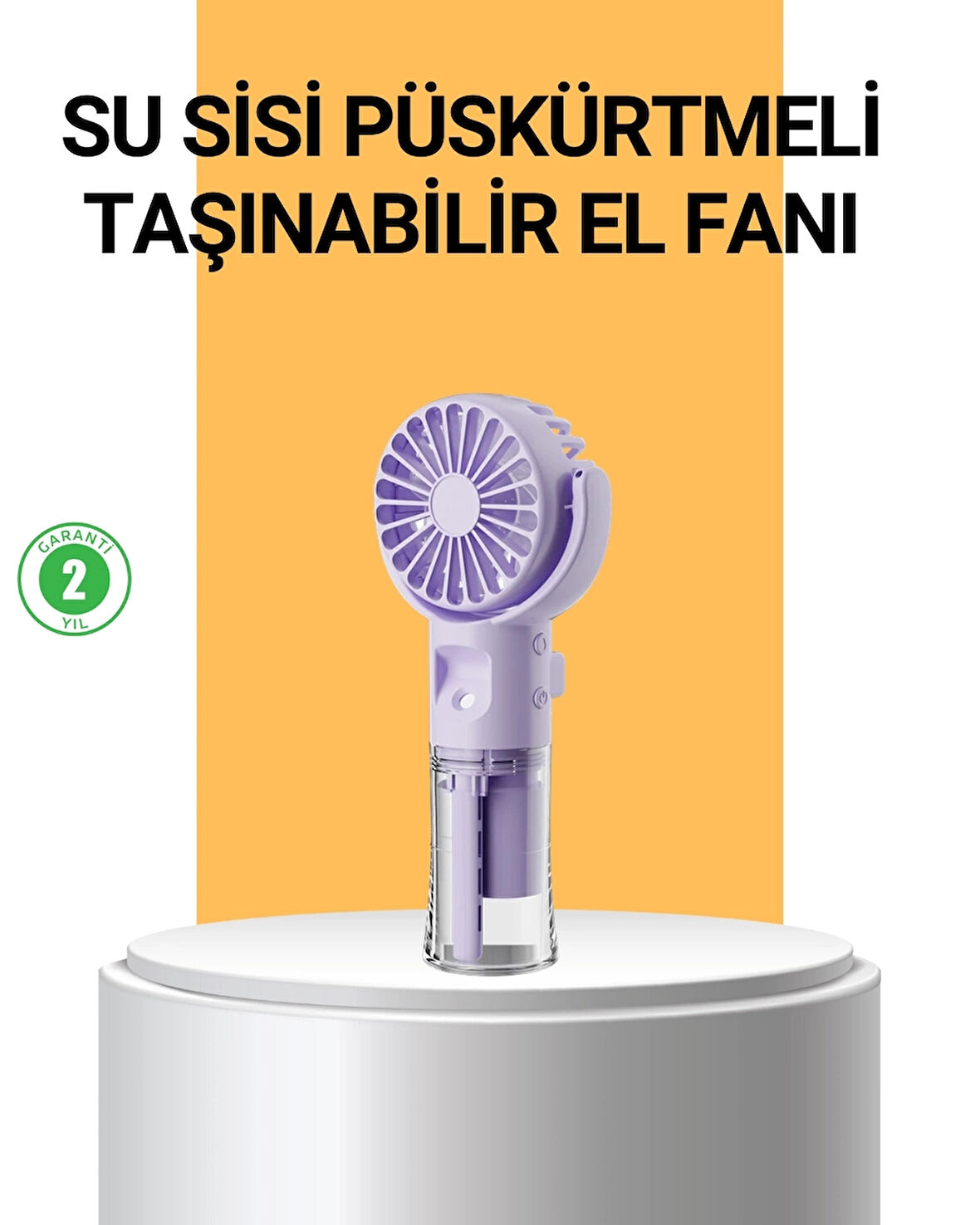 CEYLAN ADAM Taşınabilir Şarjlı Su Buharlı Mini Klima Fan
