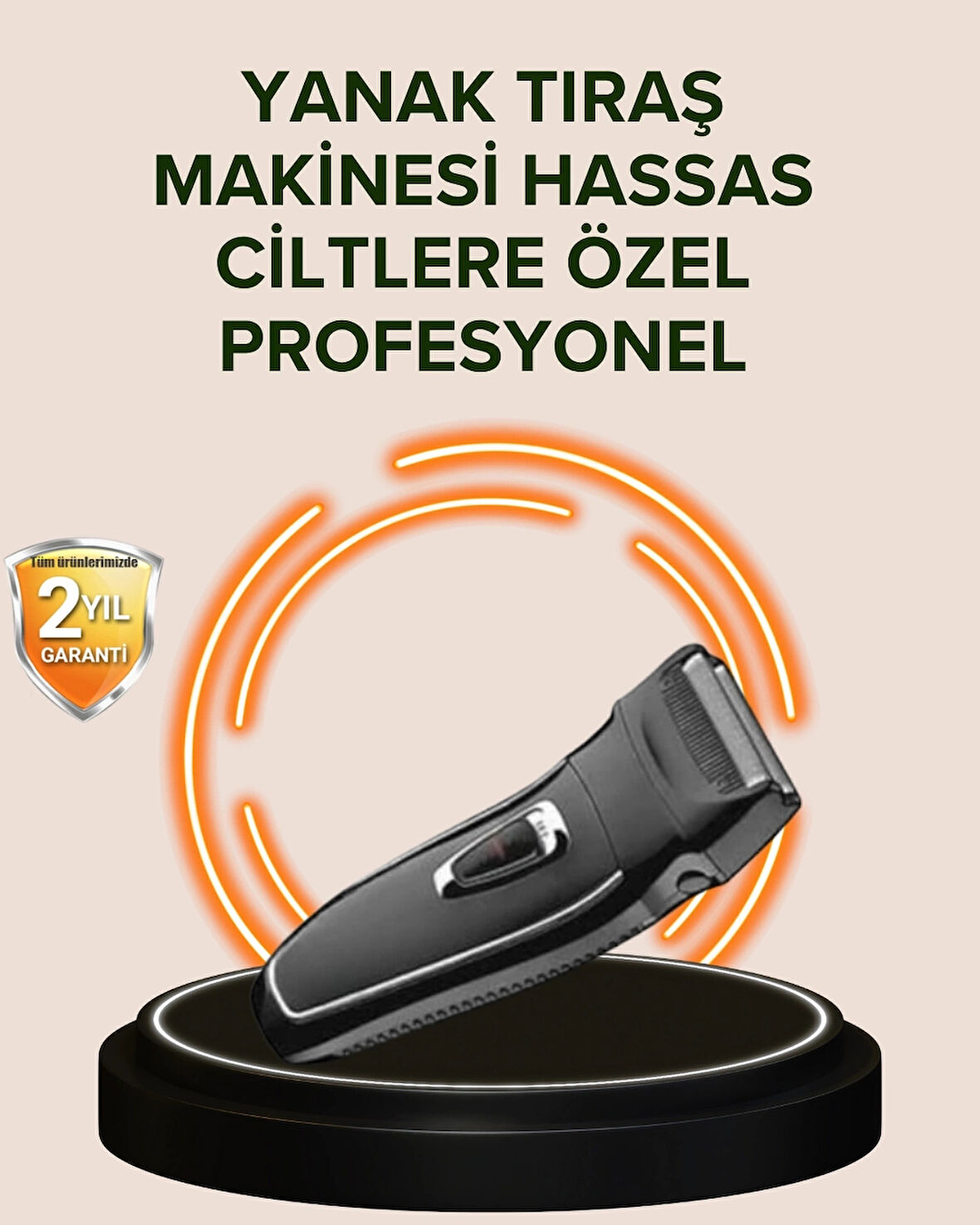 CEYLAN ADAM Şarj Göstergeli Yıkanabilir Erkek Tıraş Makinesi