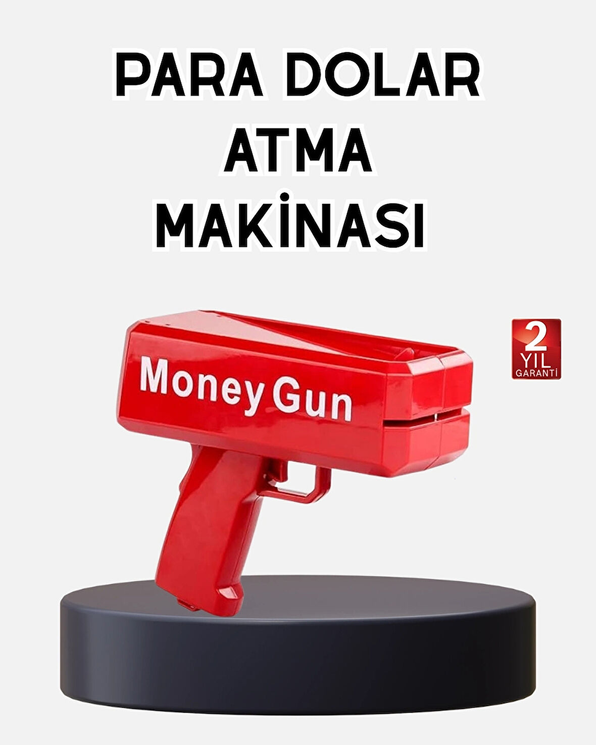 CEYLAN ADAM ABS Malzemeli Para Saçma Tabancası Etkinlik ve Parti Kullanımına Uygun