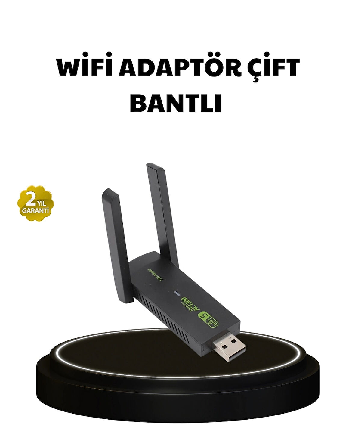 CEYLAN ADAM Dual Band USB WiFi Adaptör – 1200 Mbps Hız