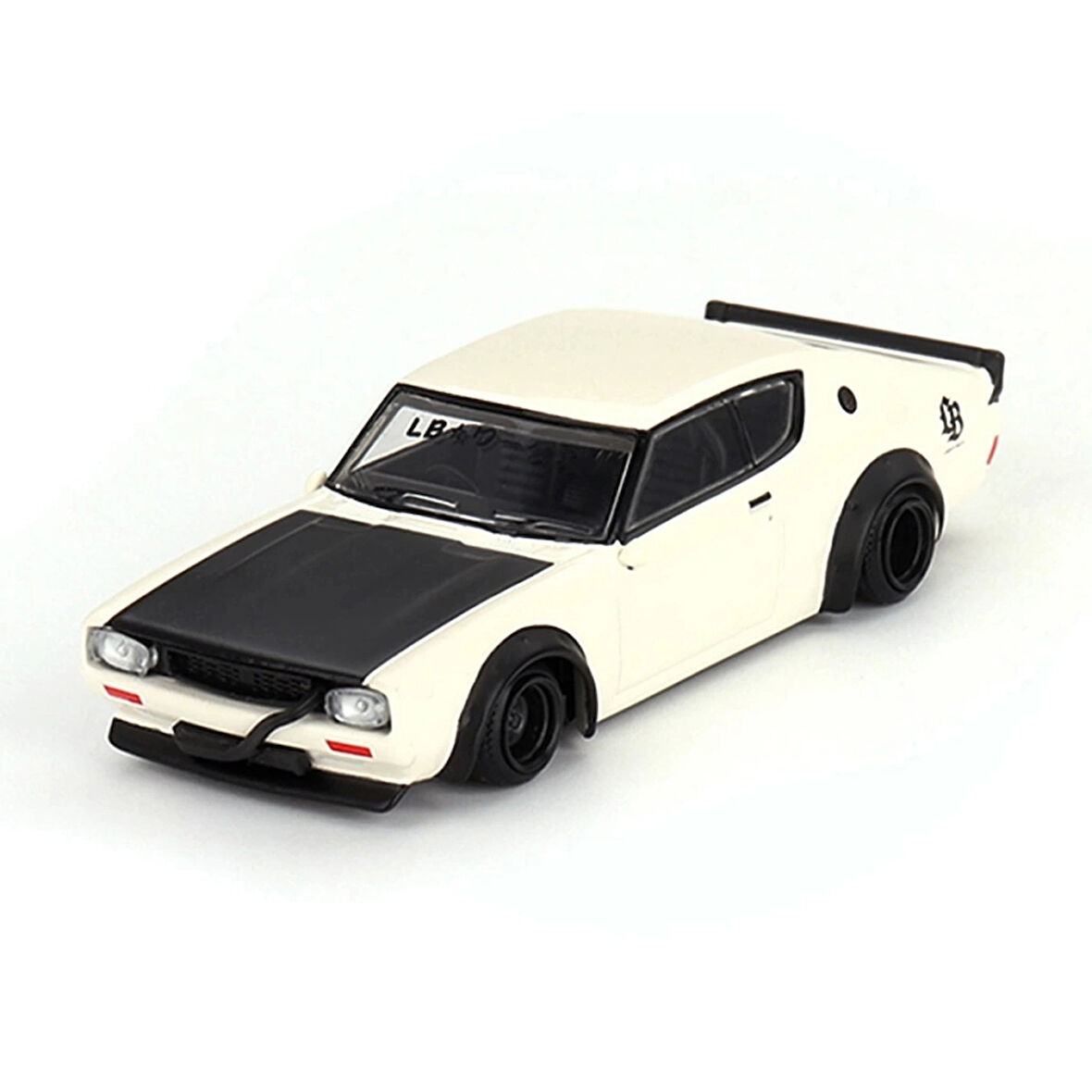 CEYLAN ADAM   Mini Gt 1/64 Nissan Skyline Kenmeri Liberty Walk White