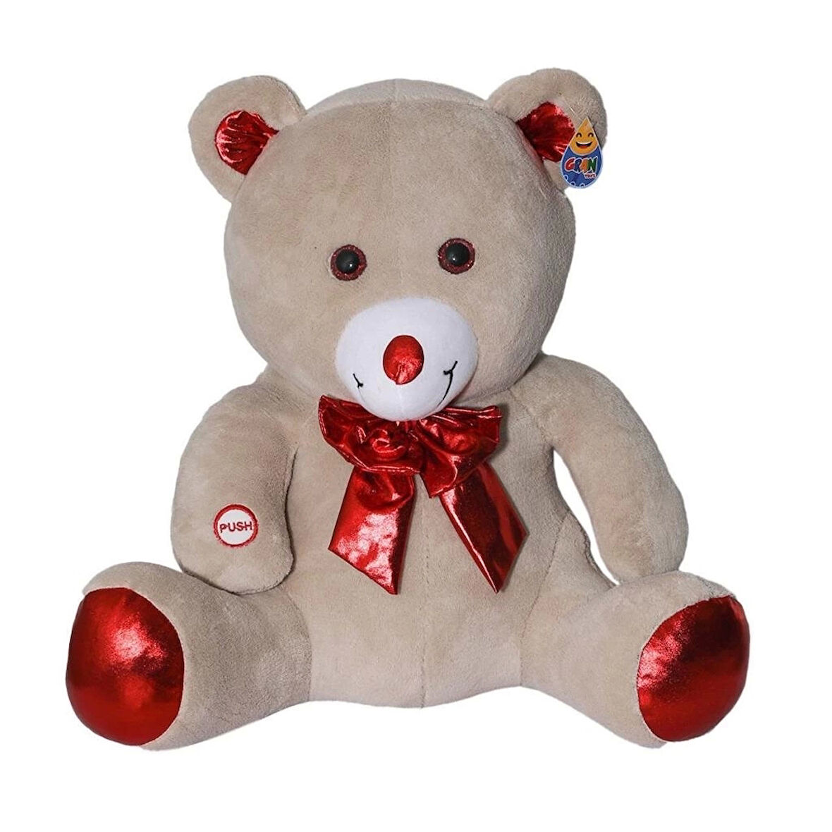 CEYLAN ADAM   FK-2308 SESLİ PAPYONLU HİJYEN AYI 50CM