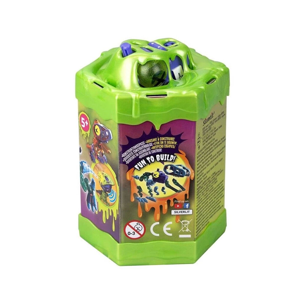 CEYLAN ADAM   SIL 88695 Silverlit Biopod Zombies Dinazor Robot -Necotoys