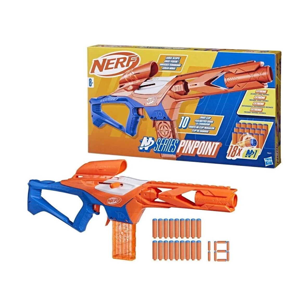 CEYLAN ADAM   F8621 Nerf N Serisi Pinpoint Dart Tabancası
