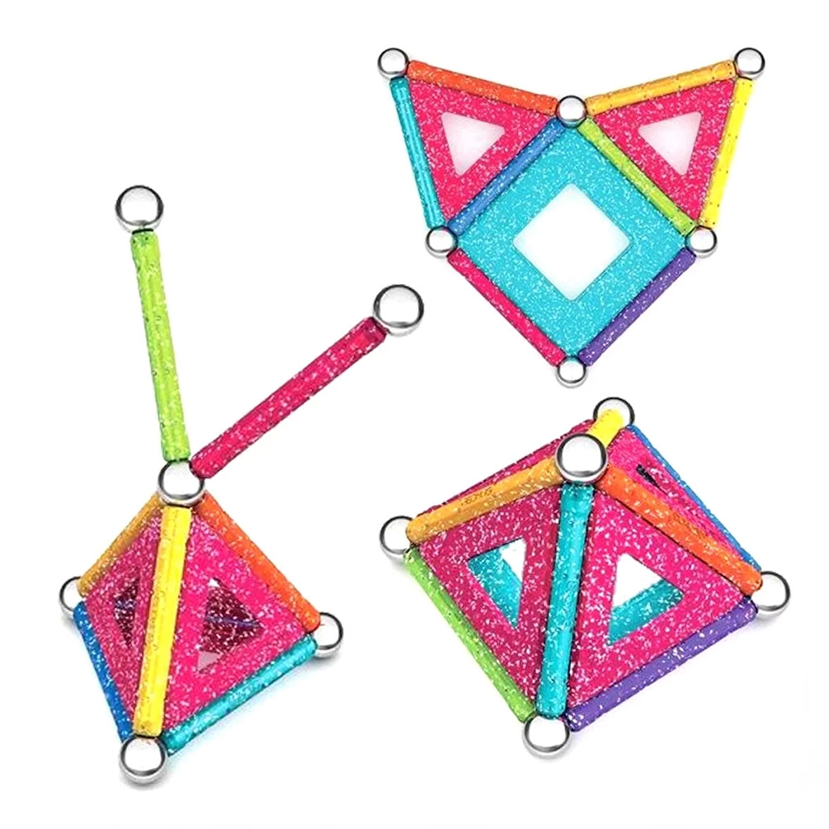 CEYLAN ADAM   Geomag Glitter Manyetik Zeka Oyunu 22 Parça