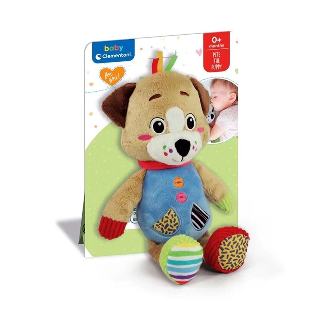 CEYLAN ADAM   17905 Baby Clementoni - Yumuşacık Köpekçik