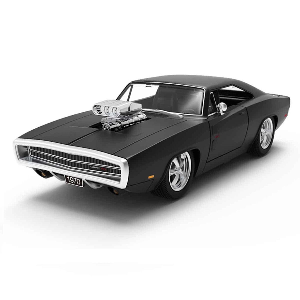 CEYLAN ADAM   1:16 1970 Dodge Charger R/T Sesli ve Işıklı Uzaktan Kumandalı Araba