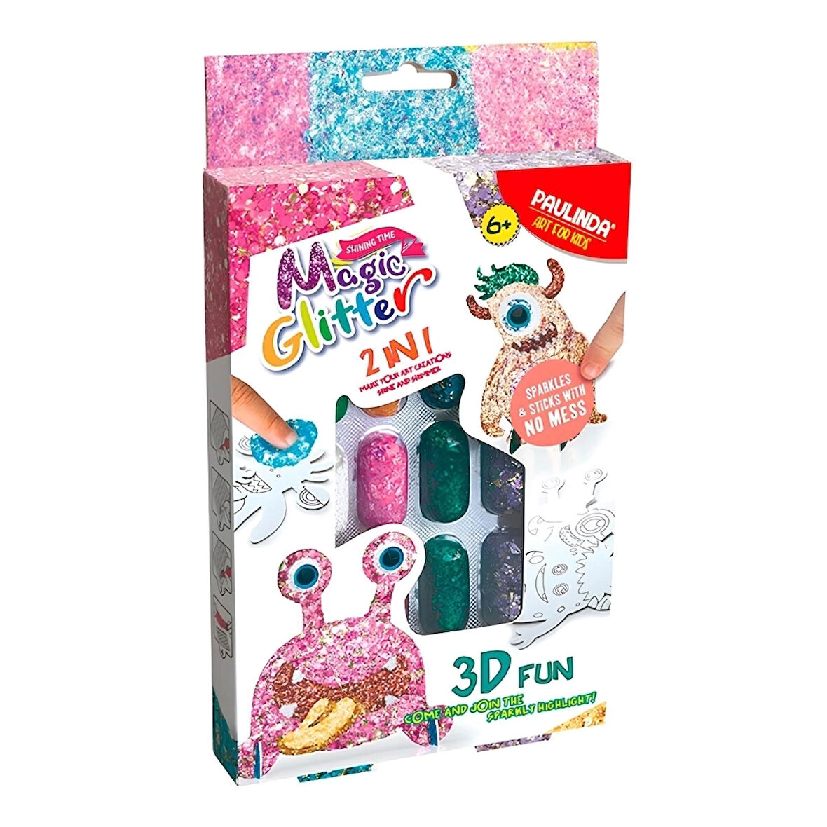 CEYLAN ADAM   Paulinda Magic Glitter 2n1 3D Fun Hobi Set S00095583