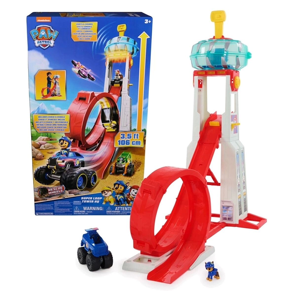 CEYLAN ADAM   Paw Patrol Rescue Wheels Temalı Oyun Seti ve Figürü