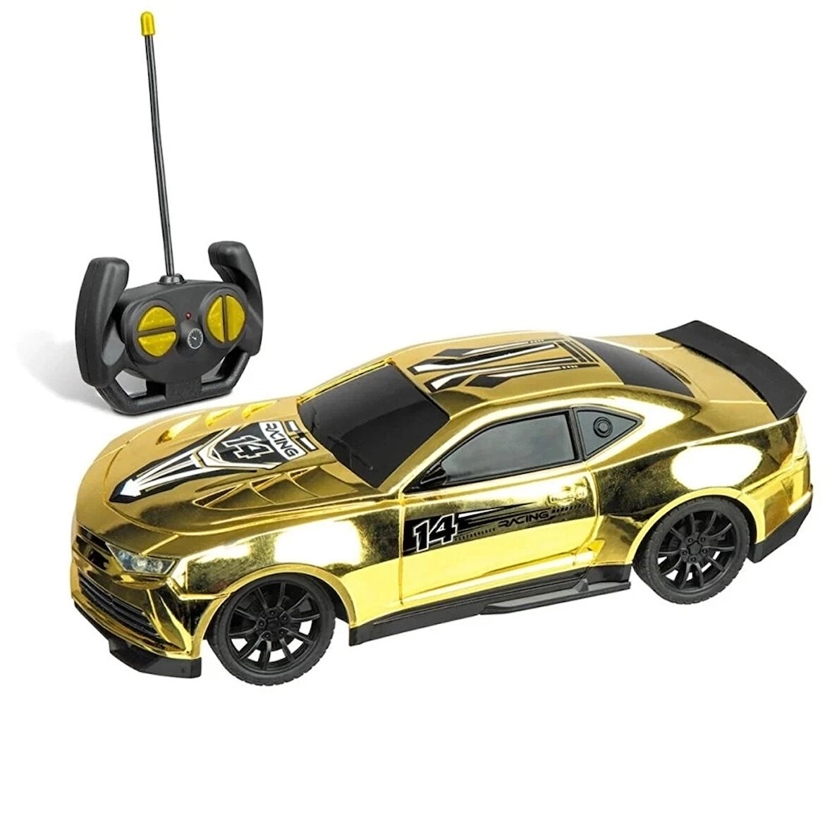 CEYLAN ADAM   Sparkling Tuners 1/16 Altın 27MHZ Kumandalı Araba