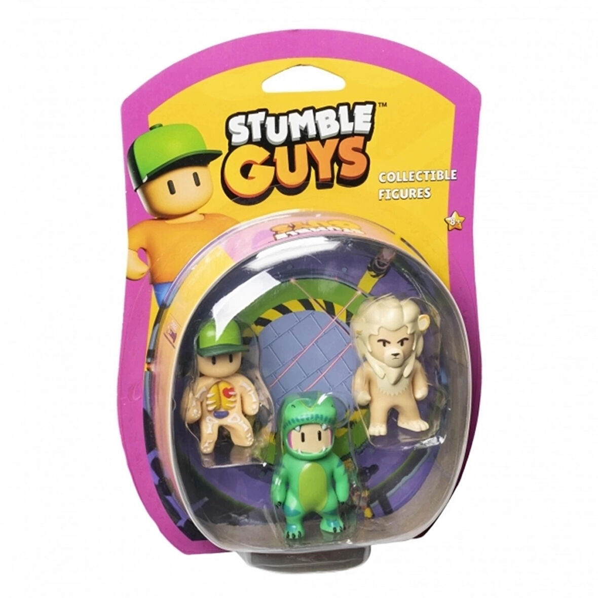 CEYLAN ADAM   Stumble Guys 3'lü Aksiyon Figür Set