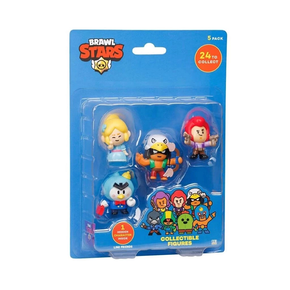 CEYLAN ADAM   PMI/BRW2040 Brawl Stars 5'li Figür -Necotoys