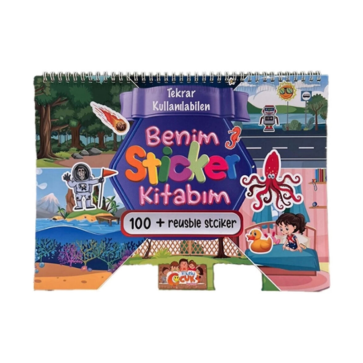 CEYLAN ADAM   Tükenmeyen Sticker Kitabım