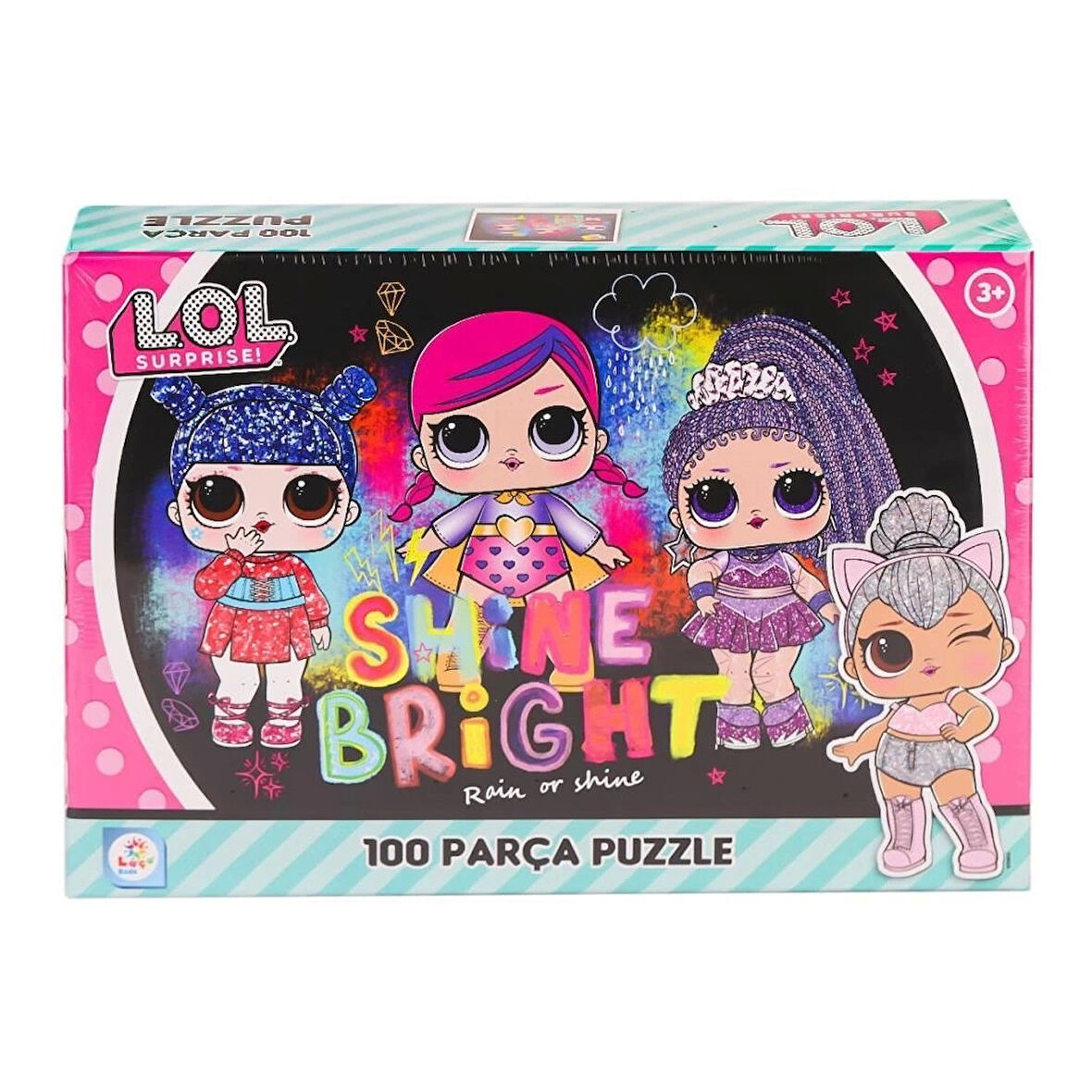 CEYLAN ADAM   LOL0055 LOL 100 Parça Puzzle -Laçokids