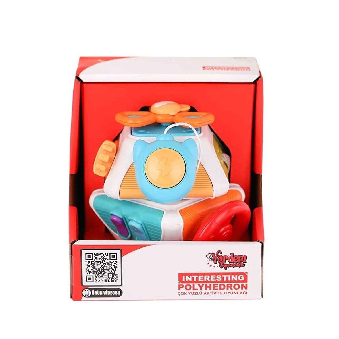 CEYLAN ADAM   RT1605 Eğitici Çok Yüzlü Aktivite Oyuncağı -Vardem Oyuncak