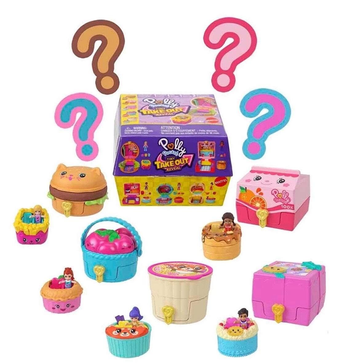CEYLAN ADAM   JCR44 Polly Pocket Mini Sürpriz Paketler Serisi