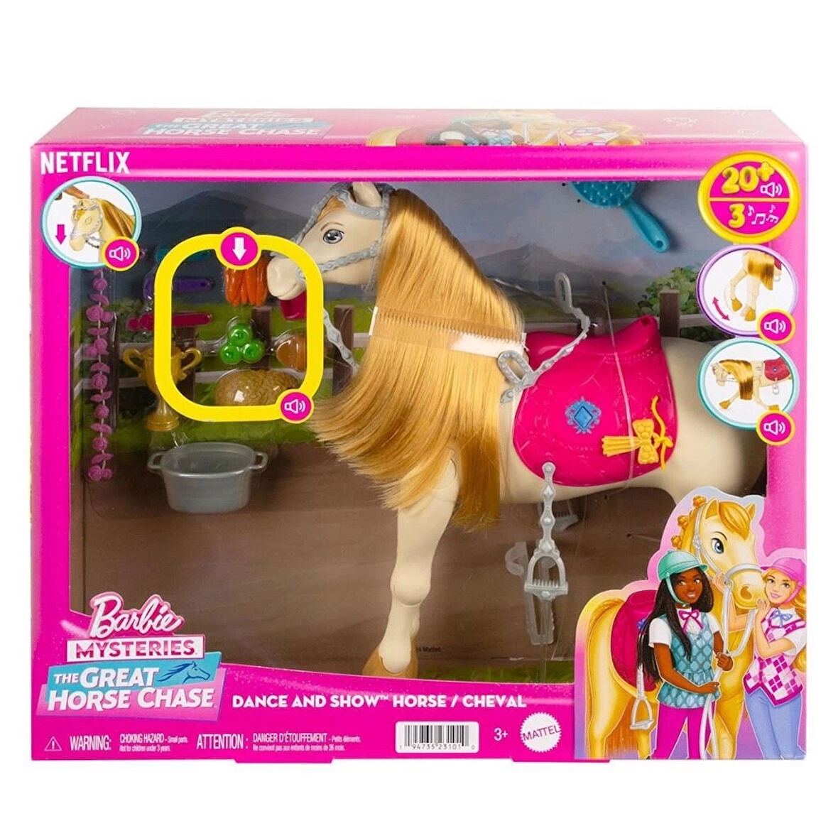 CEYLAN ADAM   HXJ42 Barbie ve Dansçı Atı - Barbie Mysteries: The Great Horse Chase