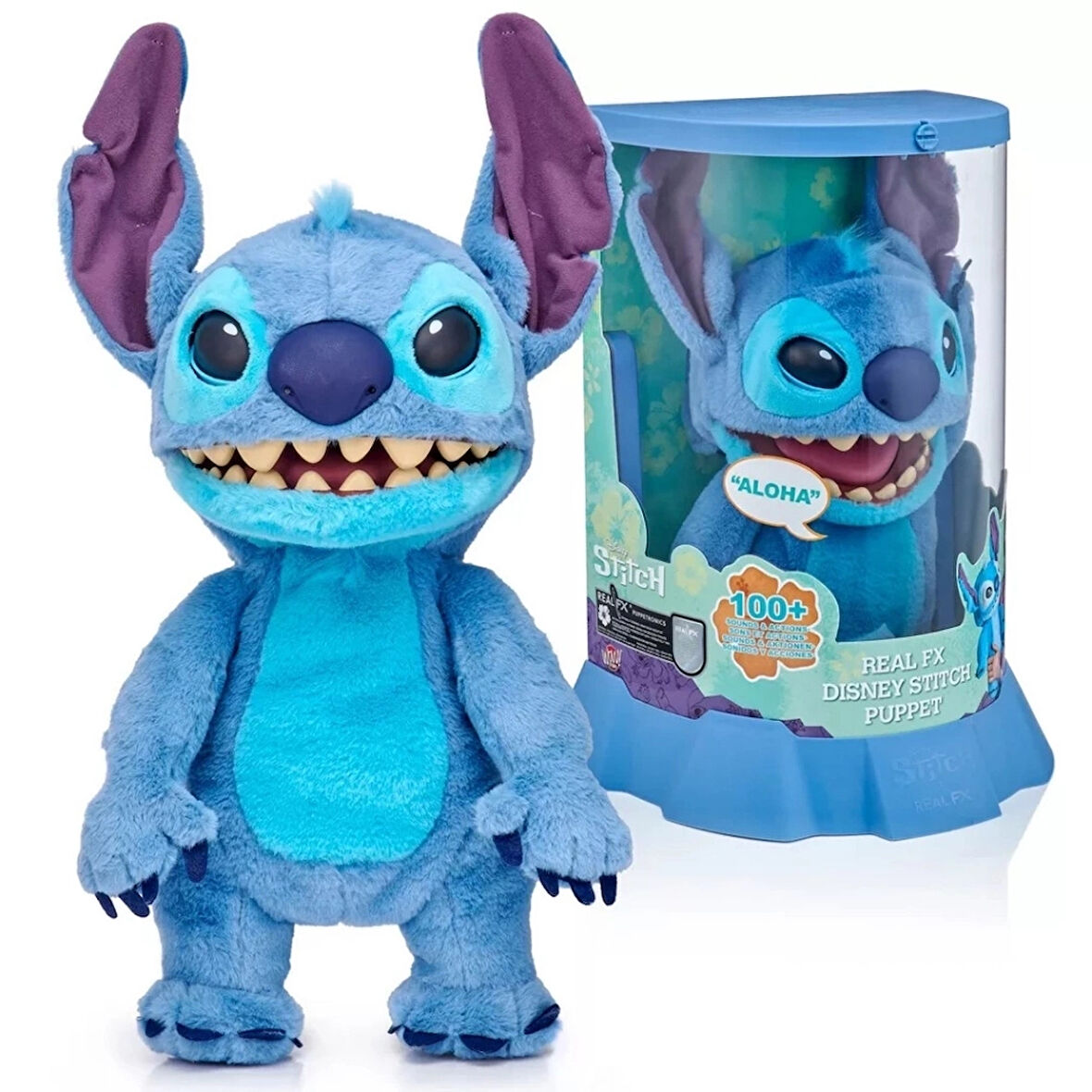 CEYLAN ADAM  Disney Stitch Elektronik Real FX Kukla 46 cm