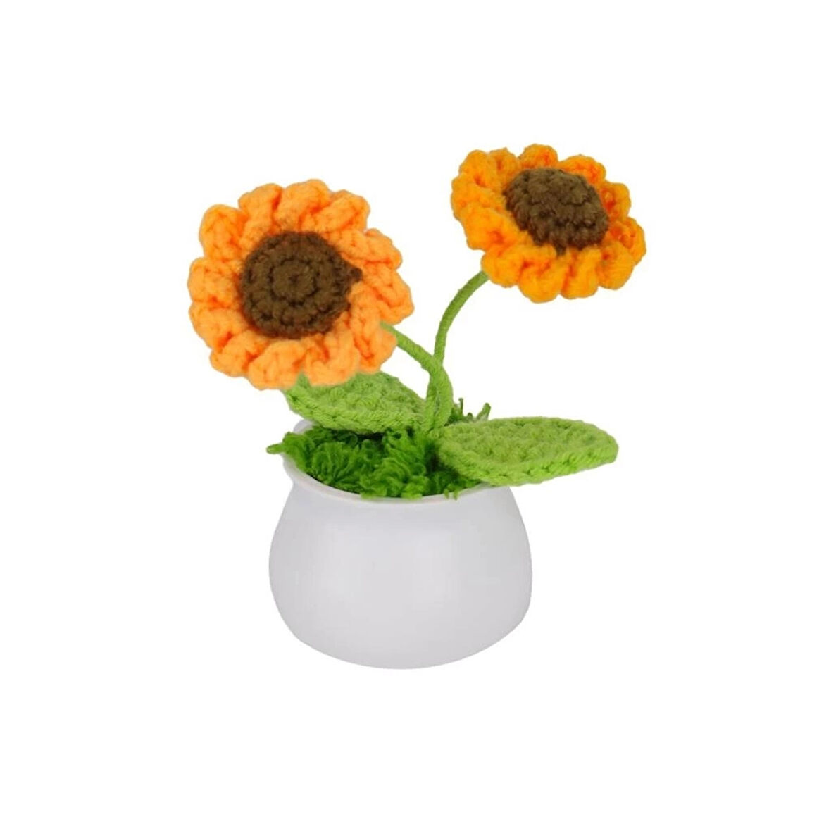 CEYLAN ADAM   FL-3 12Lİ Kroşe Örgü Ayçiçeği -Birliktoys