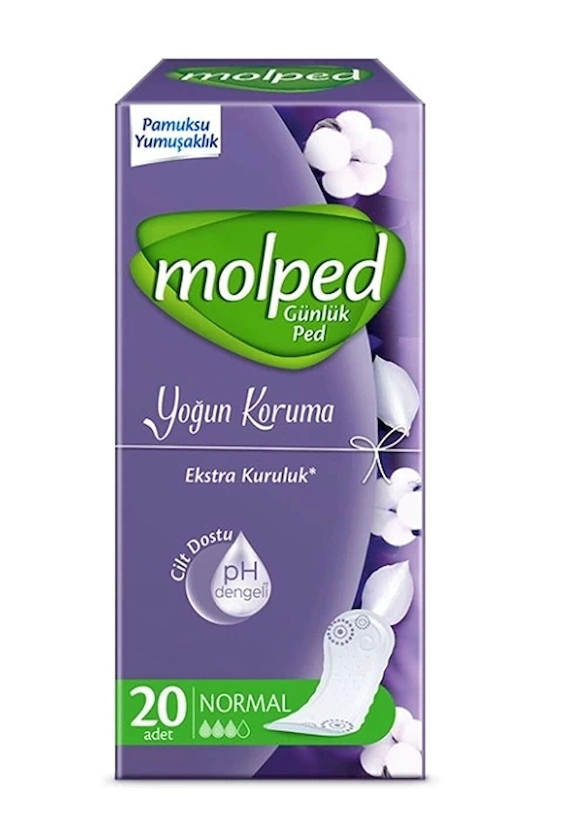 CEYLAN ADAM   Molped Yoğun Koruma Günlük Ped 20 Adet