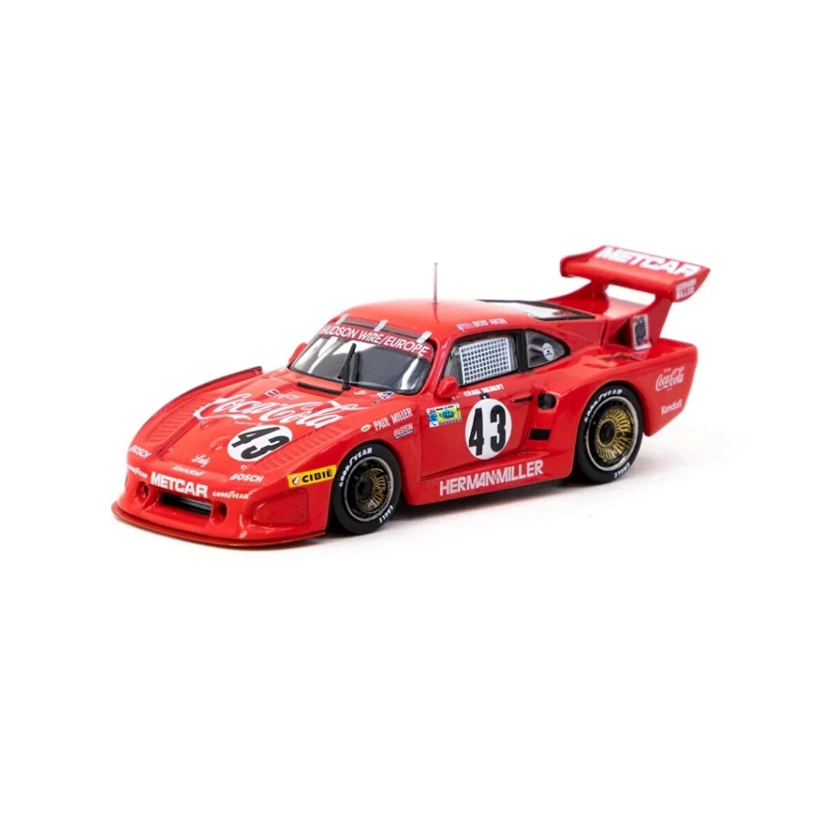 CEYLAN ADAM   Tarmac Works X iXO Models 1/64 Porsche 935 K3 24h of Le Mans 1981 #43