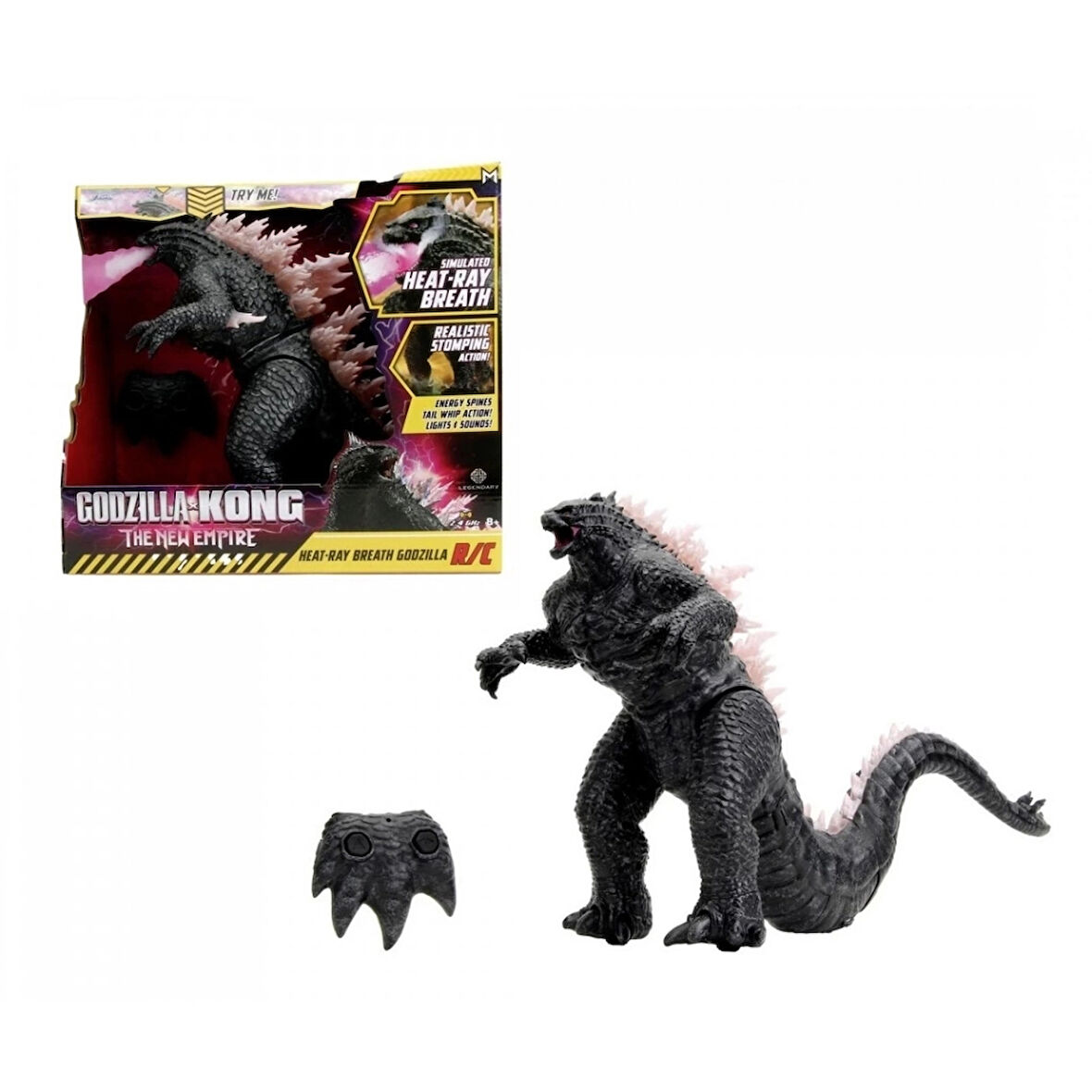 CEYLAN ADAM  Jada 1/12 Uzaktan Kumandalı Godzilla Heat-Ray Breath