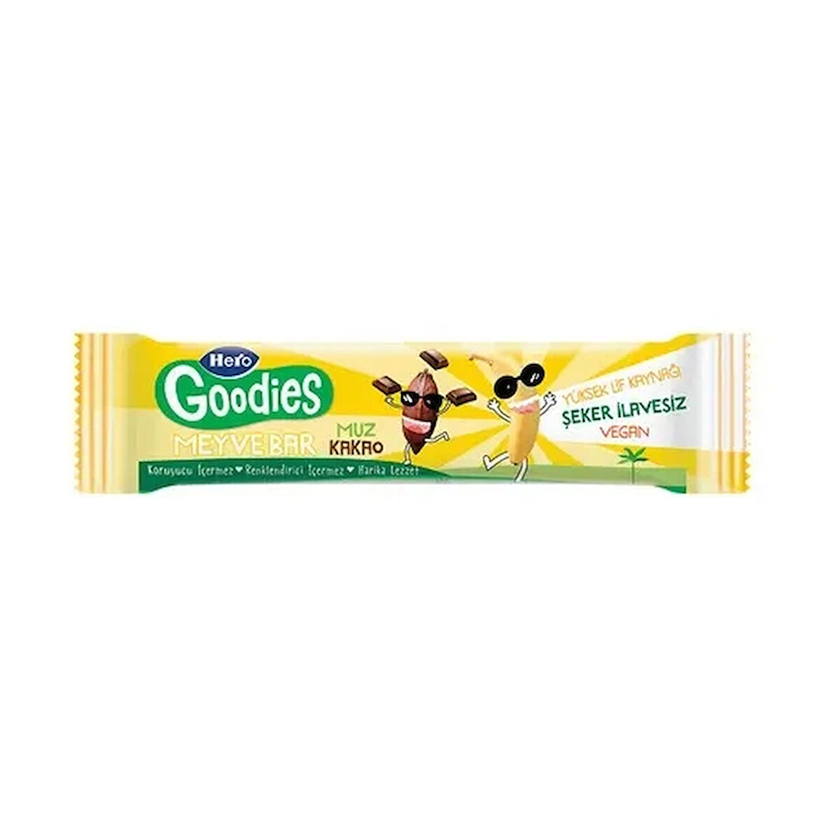 CEYLAN ADAM  Hero Goodies Muz Kakao Meyve Bar 30 Gr