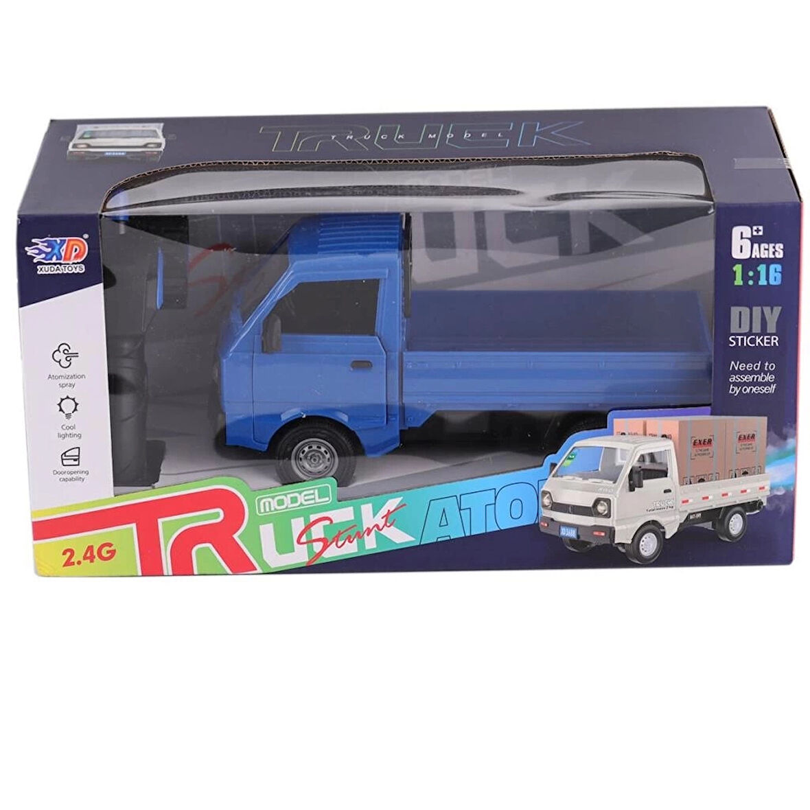 CEYLAN ADAM  3688-G148A Şarjlı Kumandalı Duman Atan Kamyon