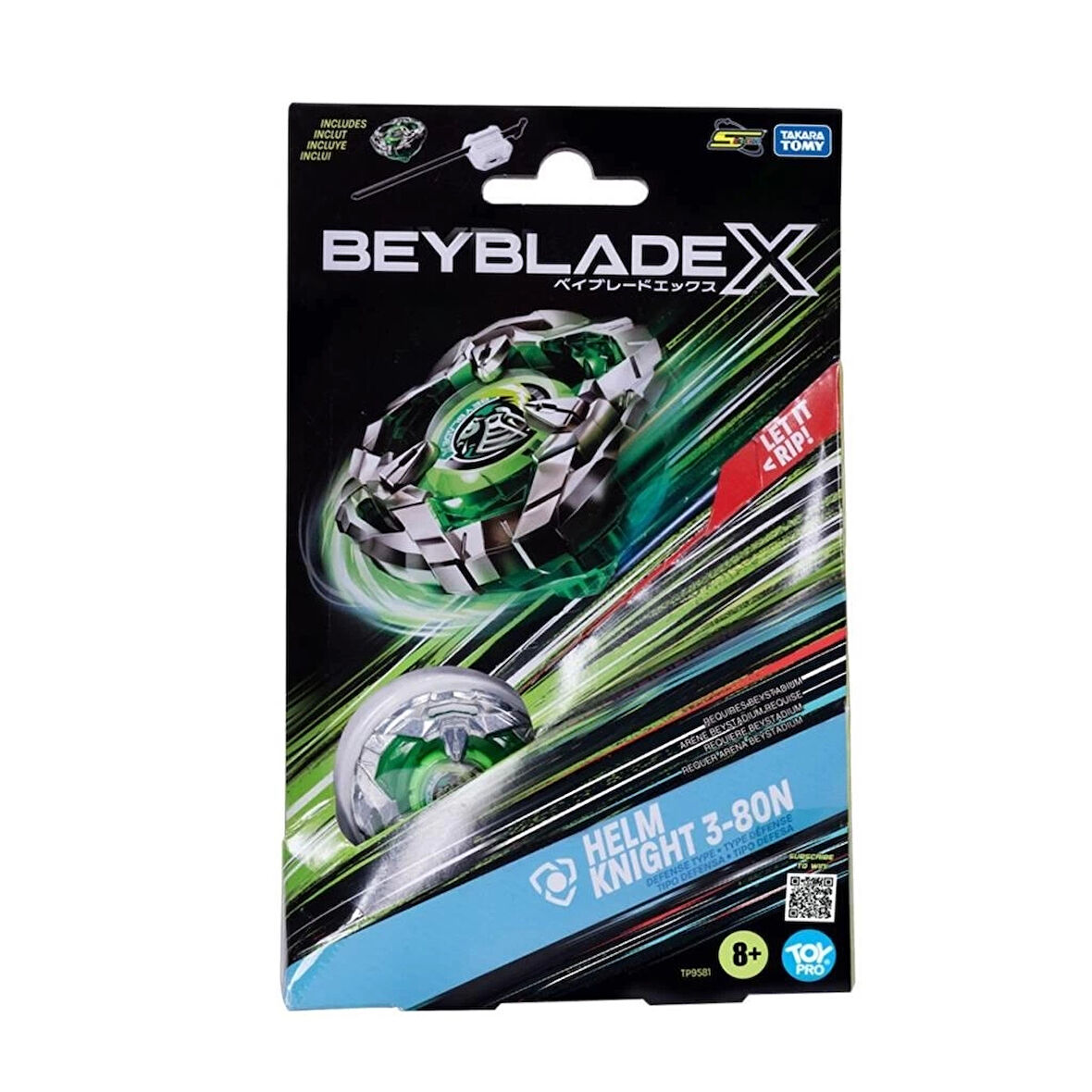 CEYLAN ADAM  BEY09000 Beyblade 1li Set Helm Knight 3-80N