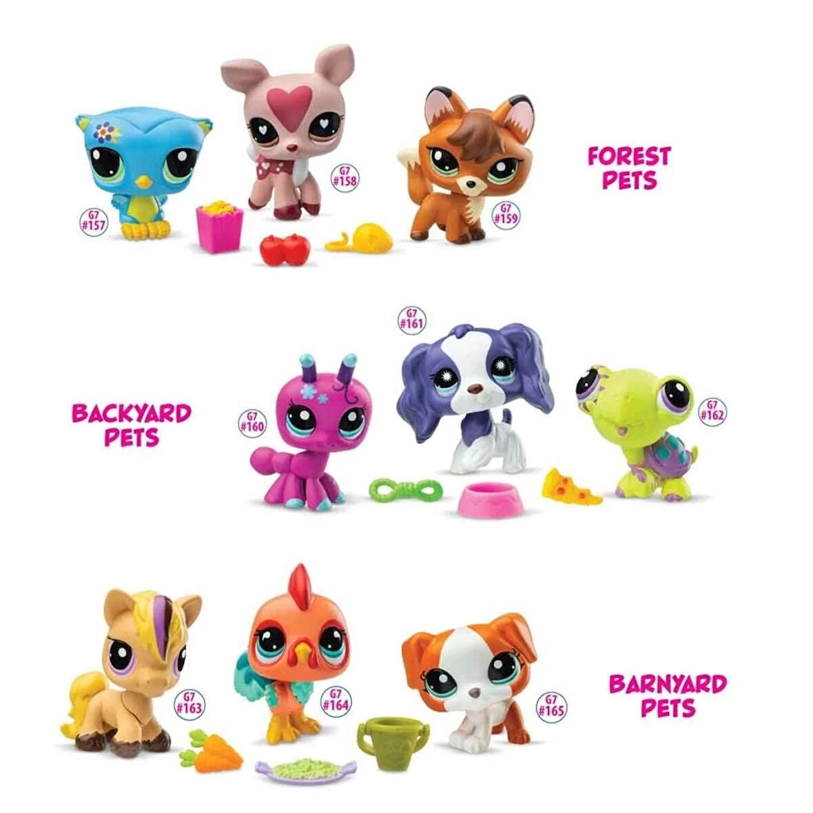 CEYLAN ADAM  6469 SUN-Littlest Pet Shop Minişler 3’lü Figür Setİ