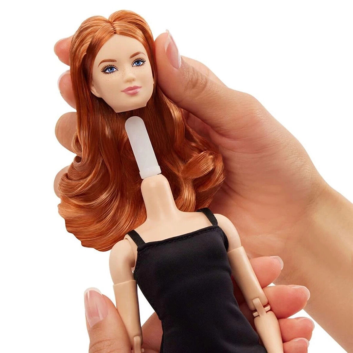 CEYLAN ADAM  JBH74 Barbie Basics İkonik Koleksiyon Bebekler - Kızıl