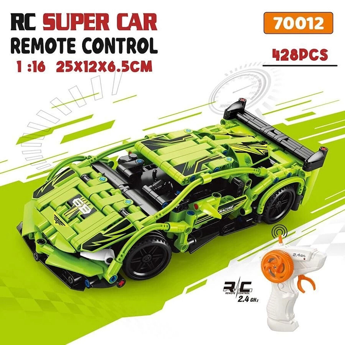 CEYLAN ADAM  70012A 428 PCS YAPI SETİ UK LAMBORGHİNİ