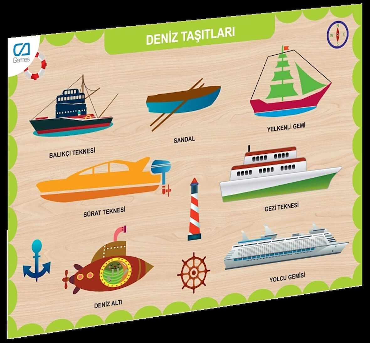 CEYLAN ADAM  CAAHS-3201 CAMES AHŞAP DENİZ TAŞITLARI BUL-TAK