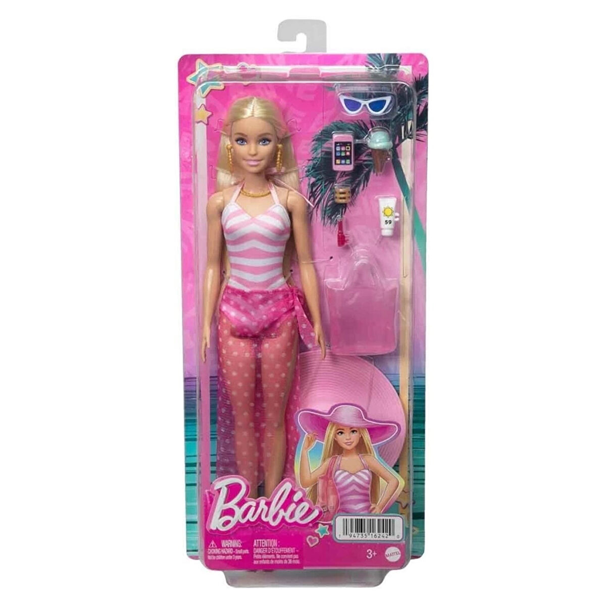 CEYLAN ADAM  HPL73 Barbie Plaj Günü Oyun Seti - Barbie