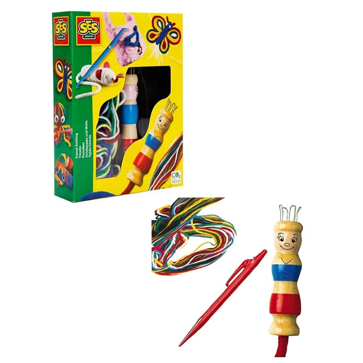 CEYLAN ADAM  Örgü Dokuma Hobi Seti