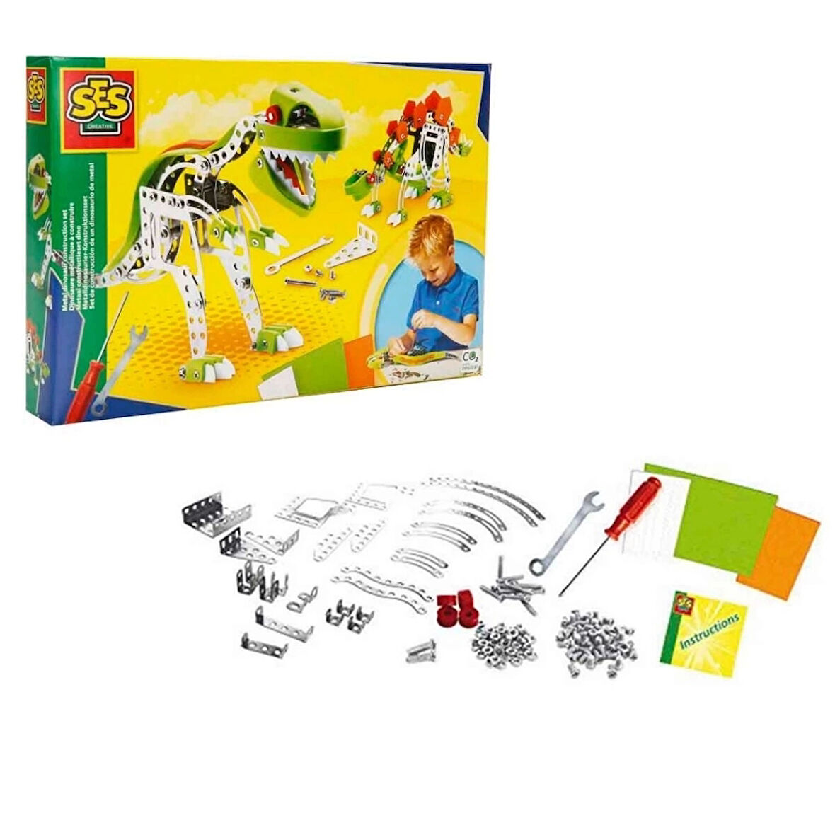 CEYLAN ADAM  Metal Montaj Seti Dinozorlar