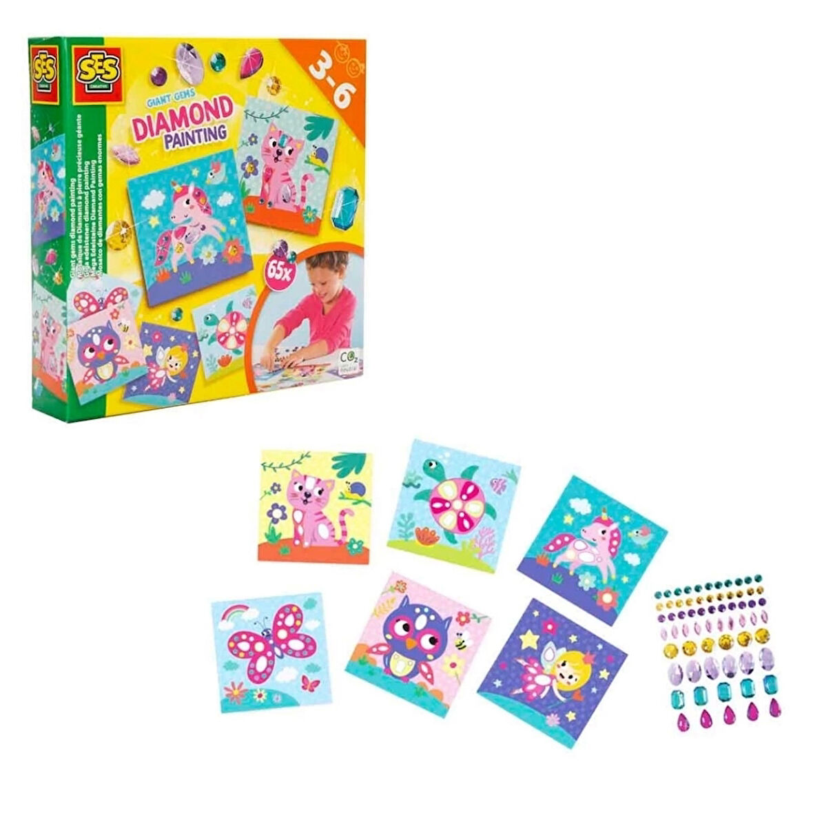 CEYLAN ADAM  Değerli Taşlar Boyama Seti