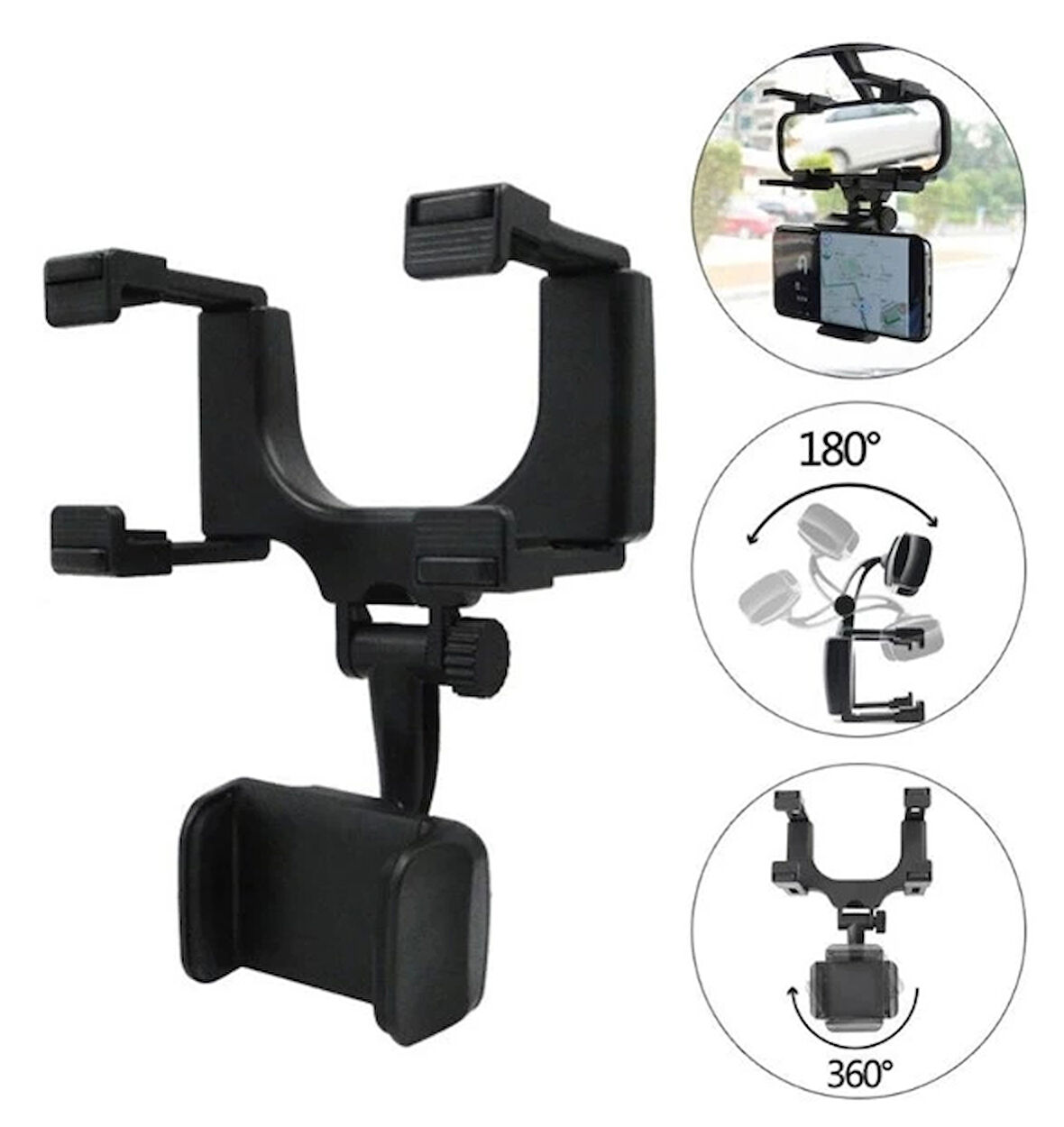 CEYLAN ADAM  Araba Dikiz Aynasına Takılan Telefon Tutucu CM-219