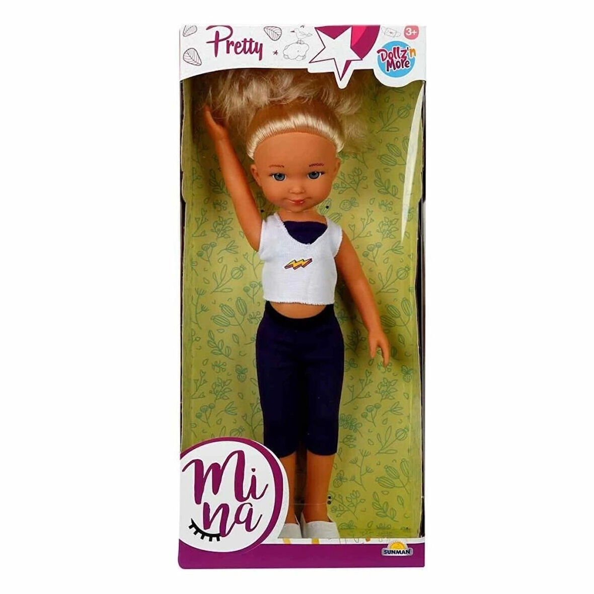 CEYLAN ADAM Nessiworld 2030031  Mina Bebek 35 cm -Sunman