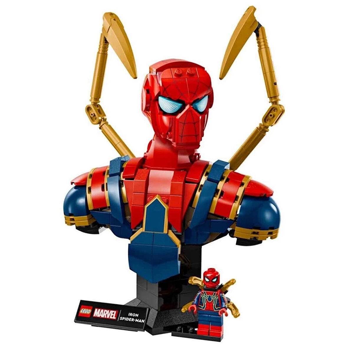 CEYLAN ADAM  LEGO Marvel Iron Örümcek Adam Büstü 76326
