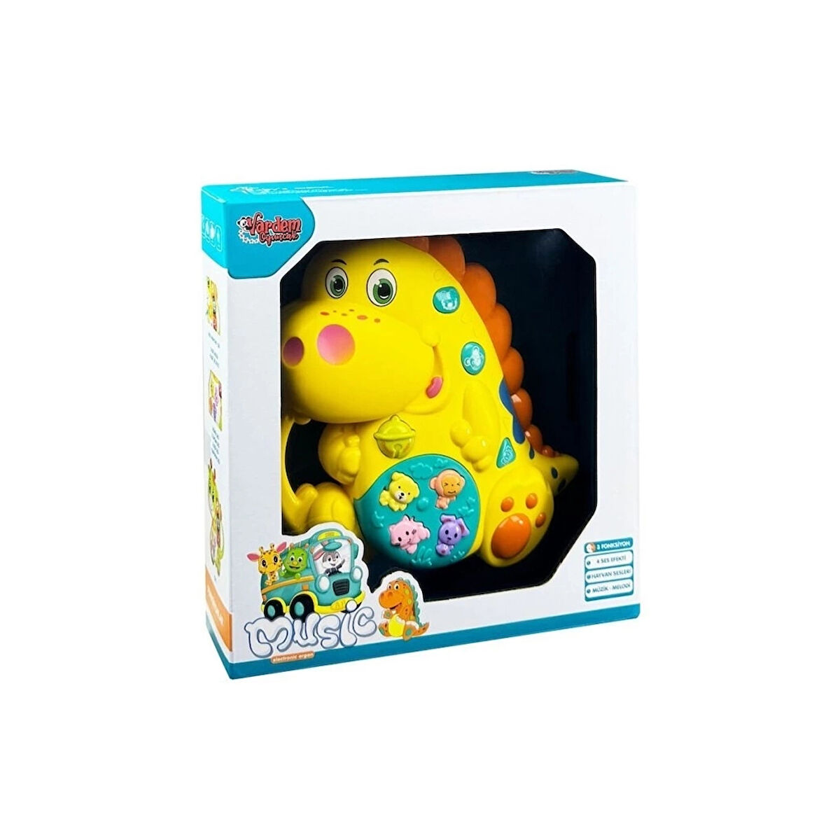 CEYLAN ADAM  JLG-855-71A KUT IŞIKLI VE MÜZİKLİ DİNAZOR BEBEK