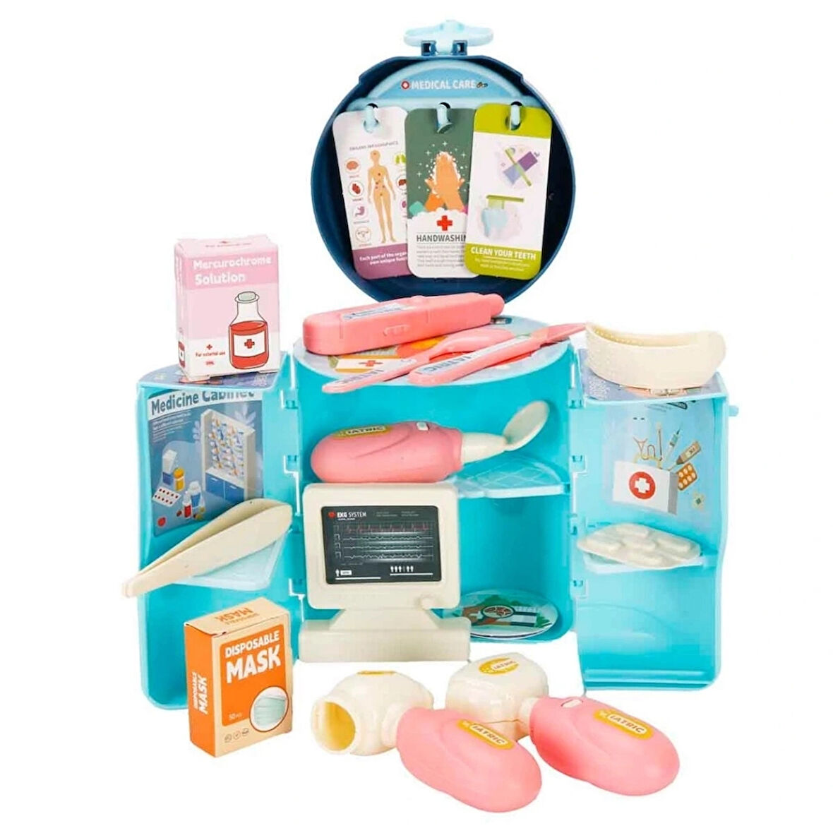 CEYLAN ADAM Taşınabilir Doktor Set Kapsülü 3in1 25 Parça