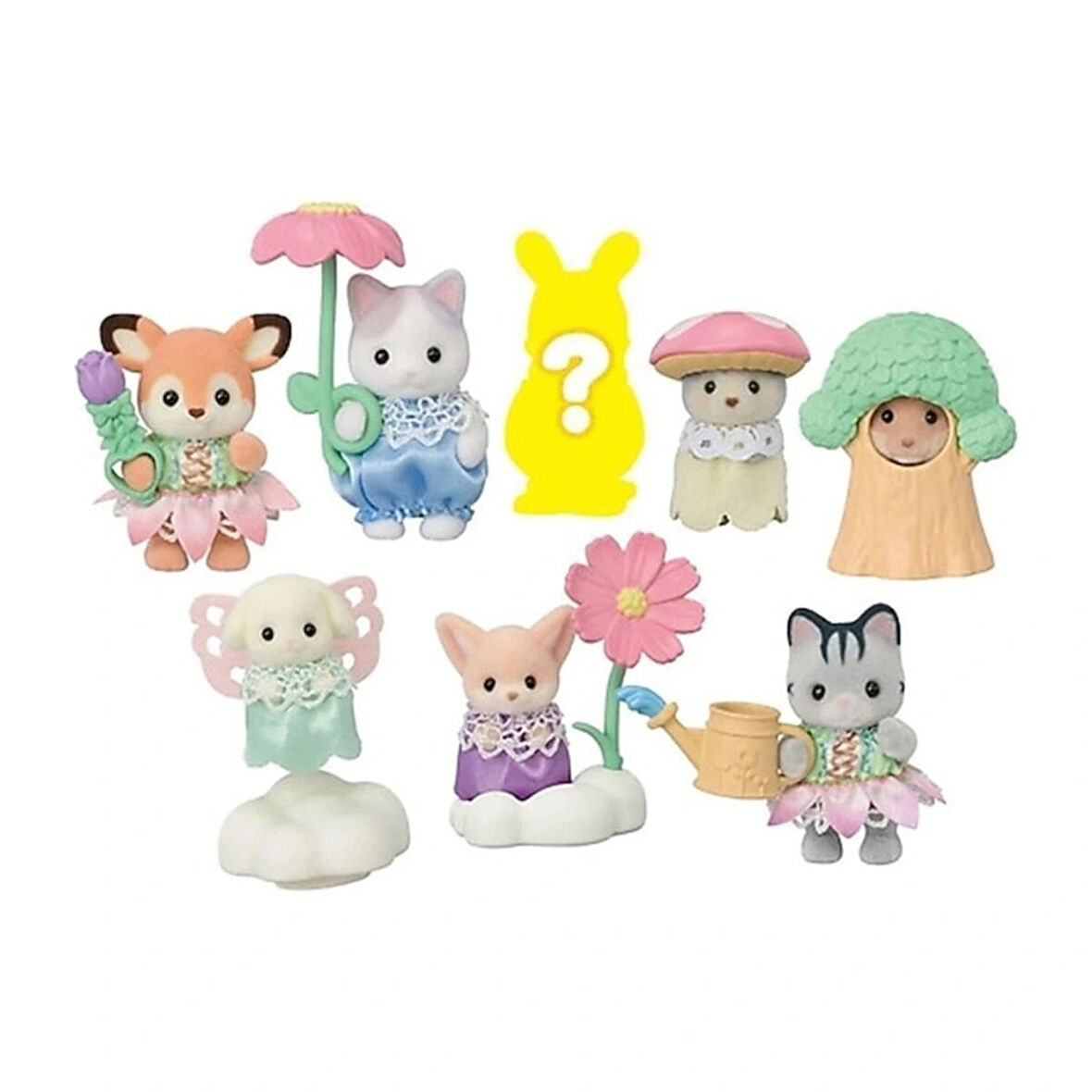 CEYLAN ADAM 5823 Bebek Minifigür Çiçek Serisi Tekli Sürpriz Figür +4 yaş