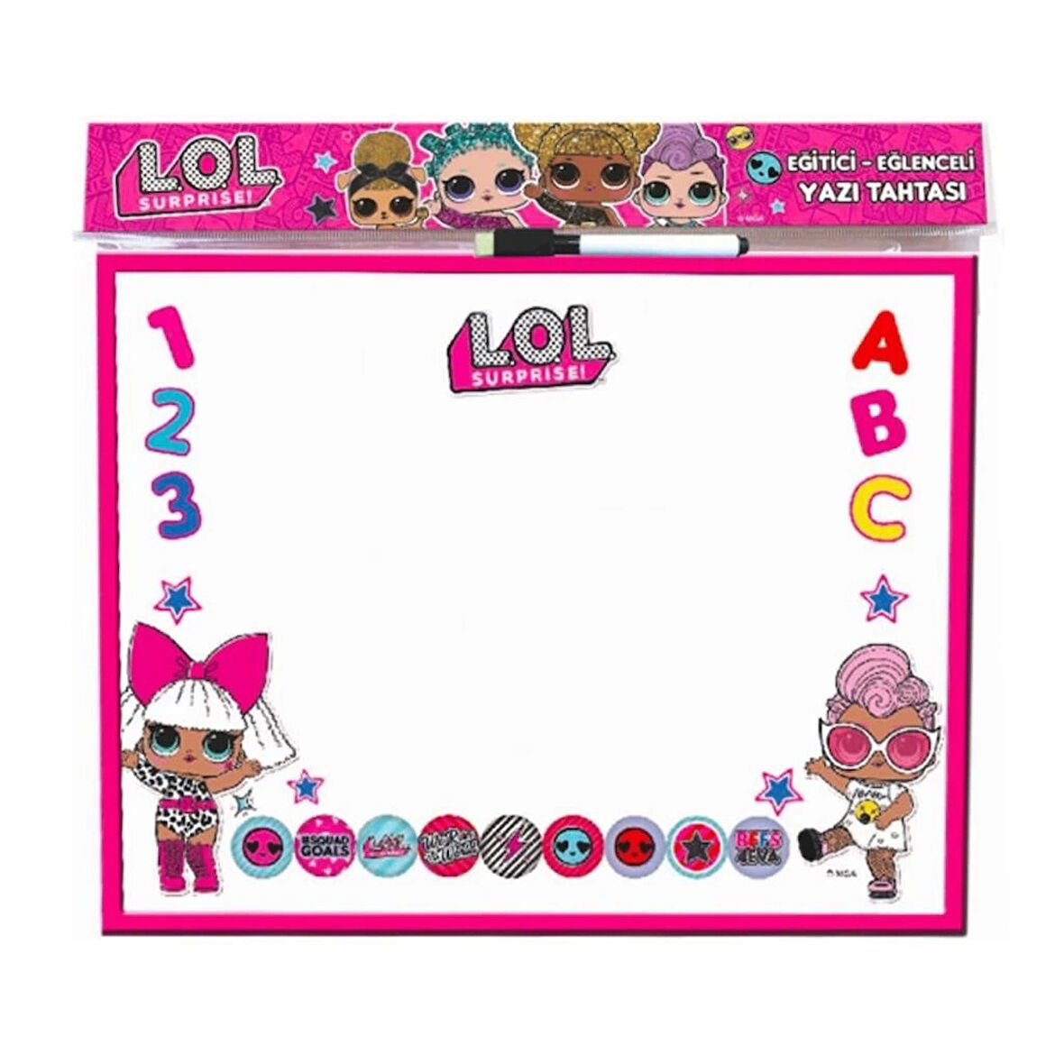 CEYLAN ADAM Nessiworld LOL7588 LOL ABAKÜSLÜ YAZI TAHTASI