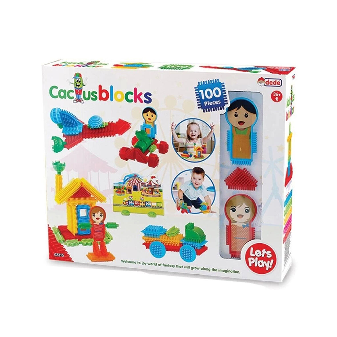 CEYLAN ADAM Nessiworld 03315 KAKTÜS BLOKLAR 100 PRÇ