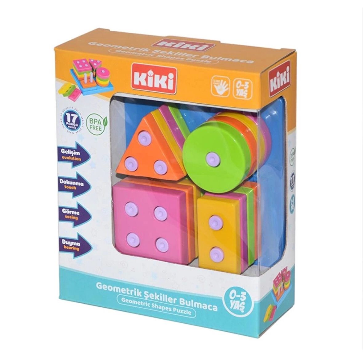 CEYLAN ADAM Nessiworld AE-1410 KİKİ GEOMETRİK ŞEKİLLER BULMACA