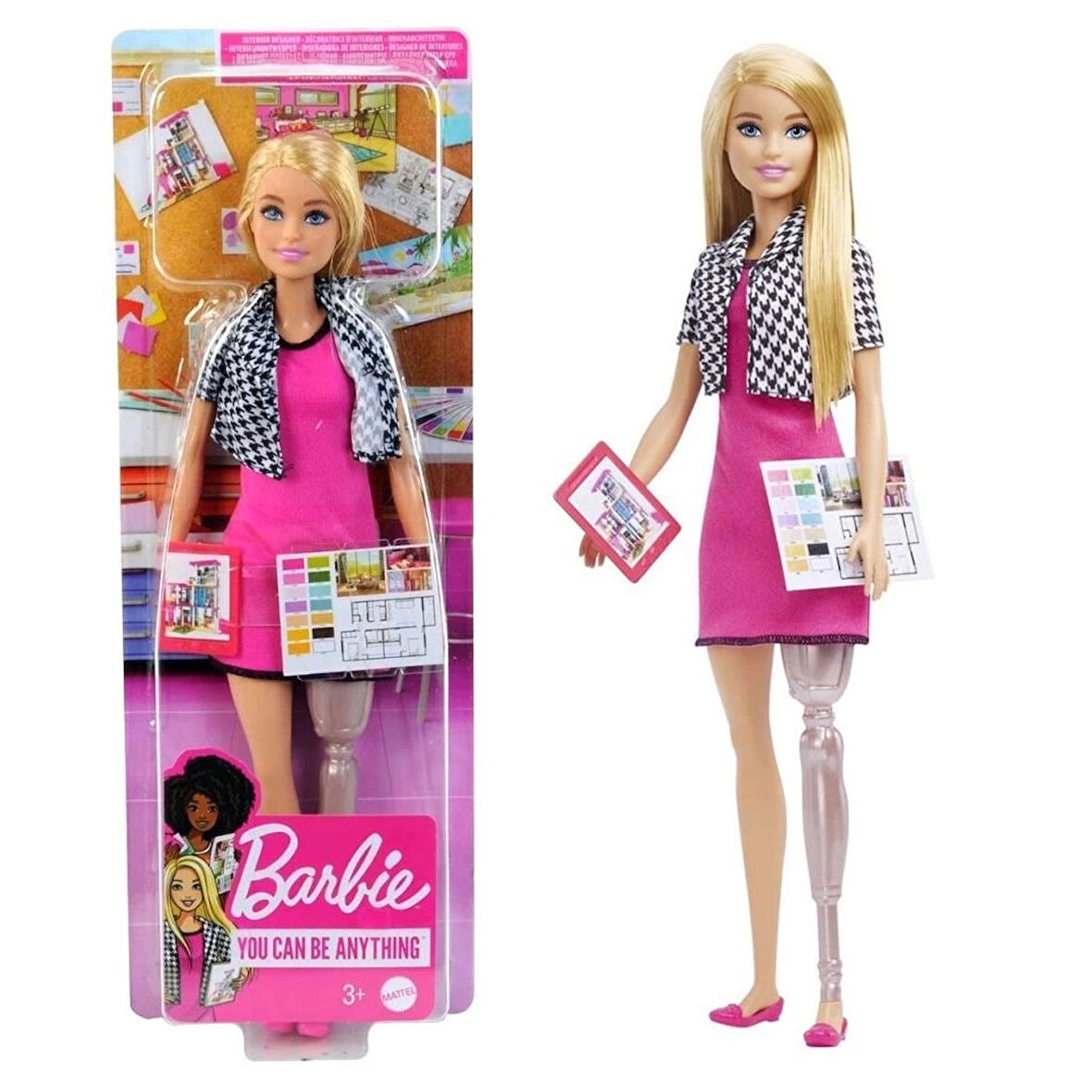 CEYLAN ADAM Nessiworld DVF50 Barbie Kariyer Bebekleri / Asorti Seçilemez.