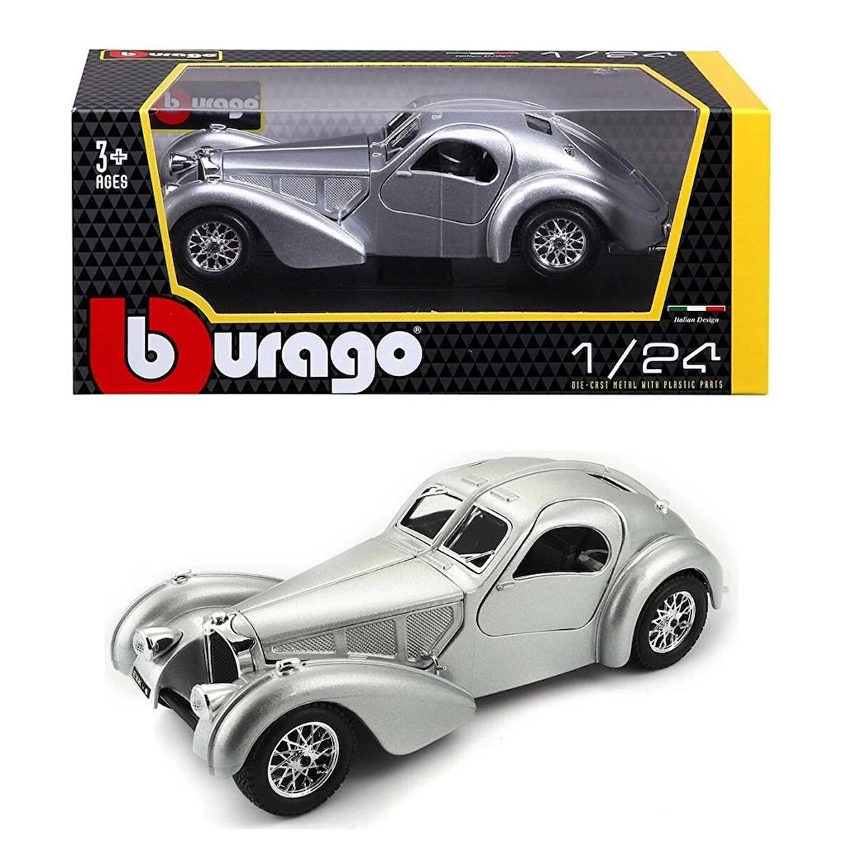 CEYLAN ADAM Nessiworld 22092 1:24 Burago Bugatti Atlantic