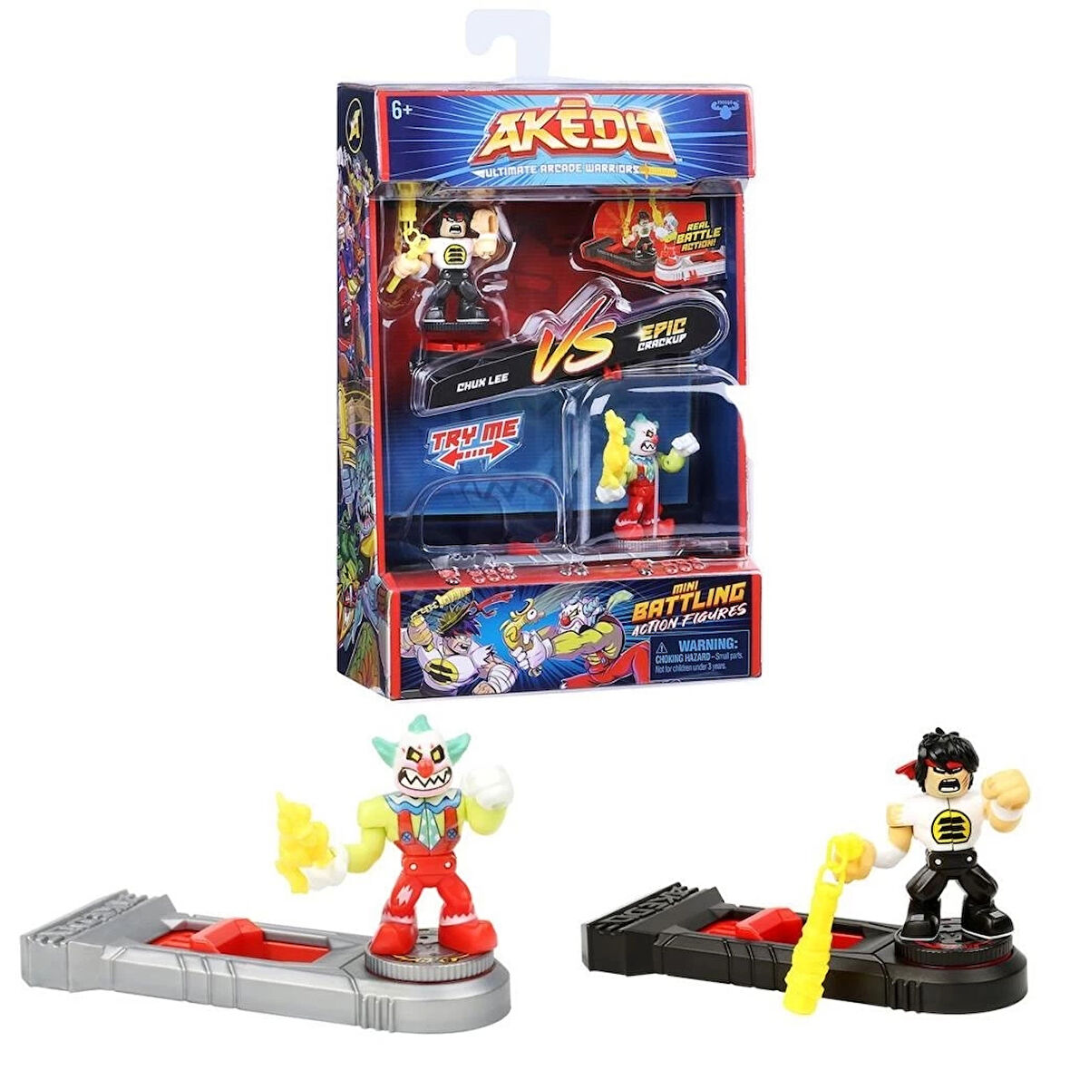CEYLAN ADAM Nessiworld AKE01000 Akedo 2li Figür Paket - 14216